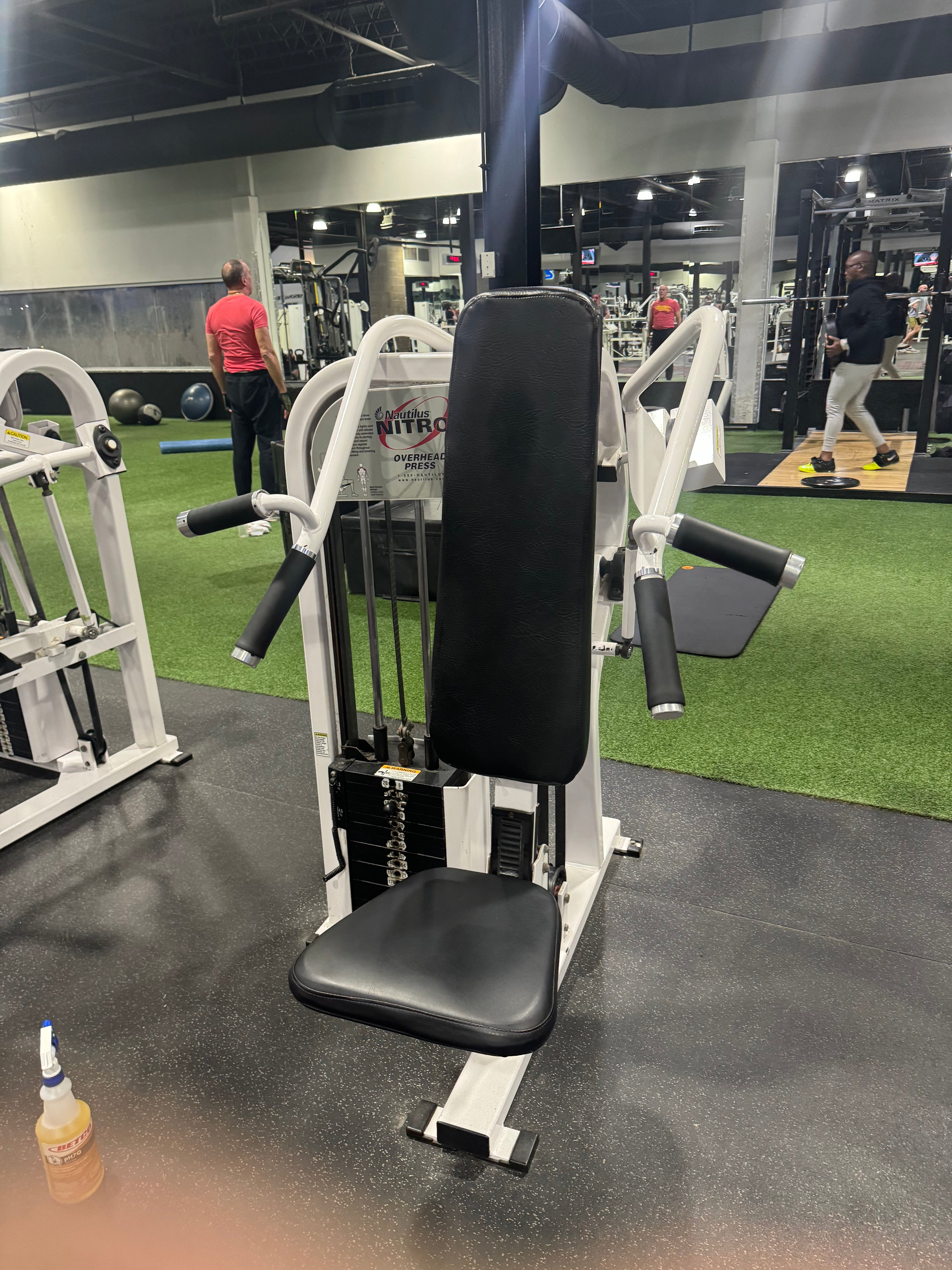 Nautilus Nitro Overhead Press