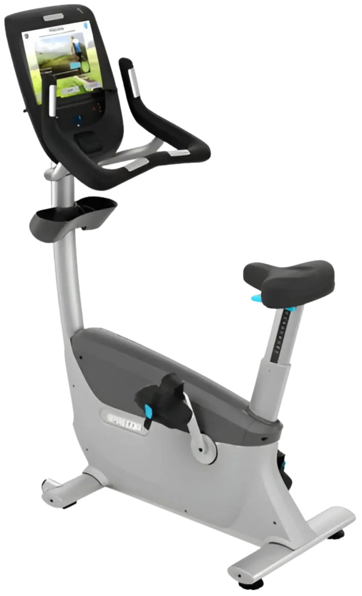 Precor UBK 885 Upright Bike w/ P82 Console