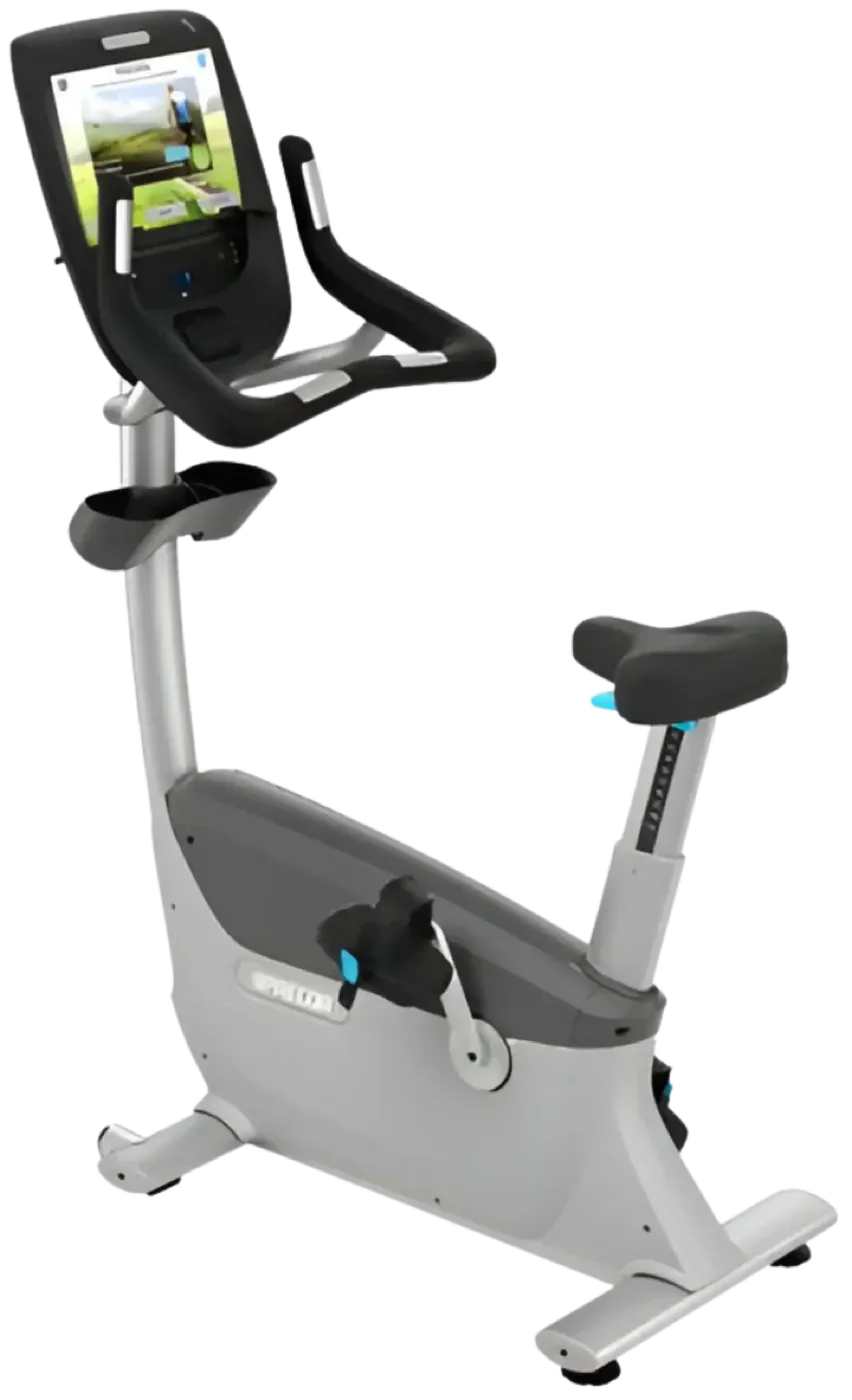 Precor UBK 885 Upright Bike w/ P82 Console